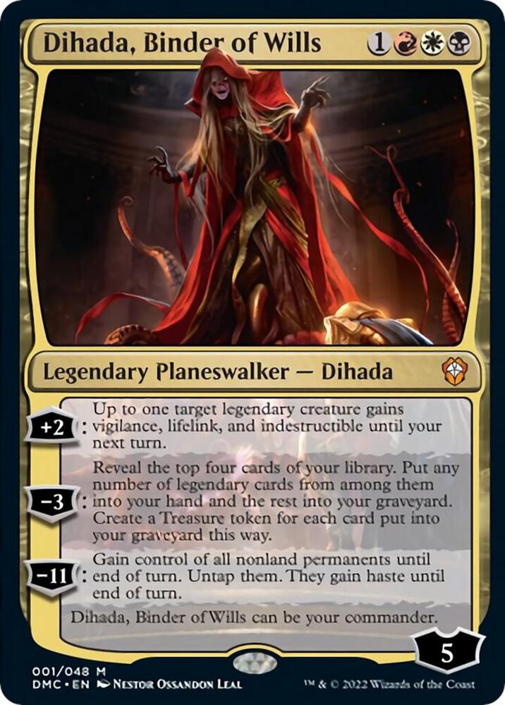 Dihada, Binder of Wills [Commander: Dominaria United] 1
