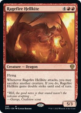 Ragefire Hellkite [Dominaria United] 285