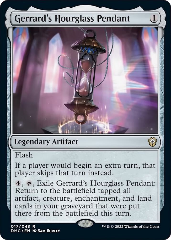 Gerrard's Hourglass Pendant [Commander: Dominaria United] 17