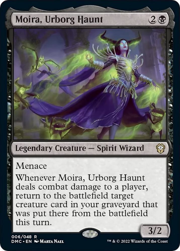 Moira, Urborg Haunt [Commander: Dominaria United] 6