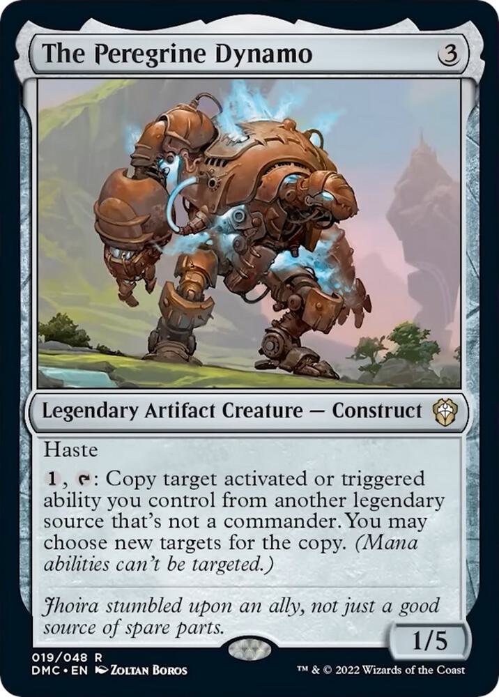 The Peregrine Dynamo [Commander: Dominaria United] 19