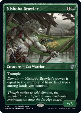 Nishoba Brawler [Promo Pack: Dominaria United] 434