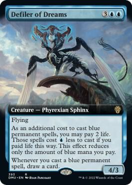 Defiler of Dreams (Extended Art) [Dominaria United] 393
