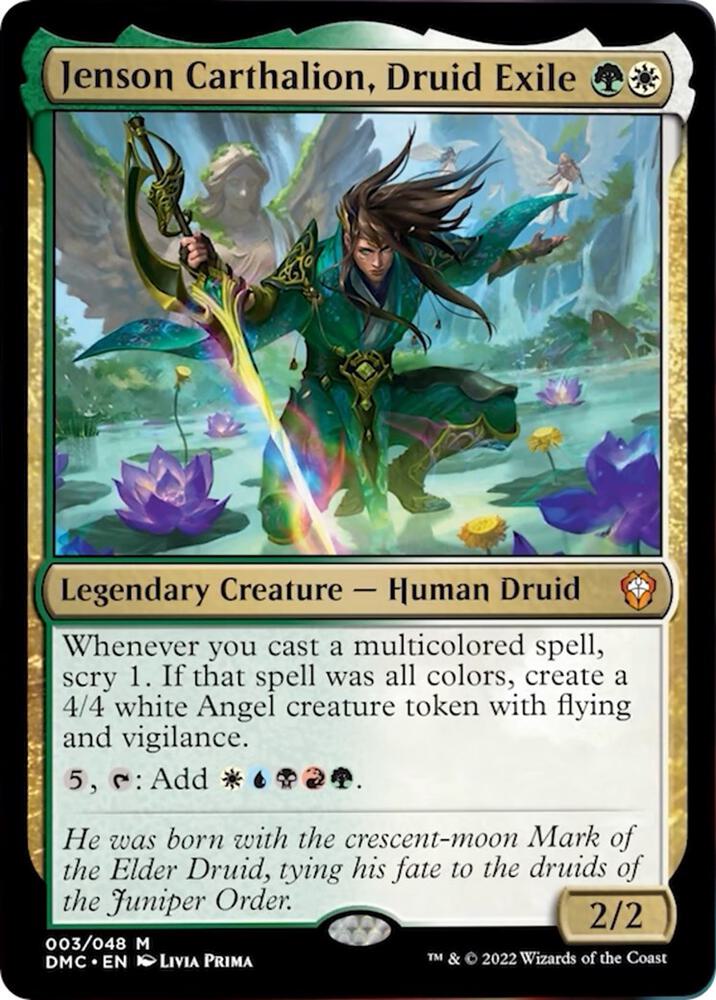 Jenson Carthalion, Druid Exile [Commander: Dominaria United] 3