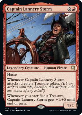 Captain Lannery Storm [Commander: Dominaria United] 120