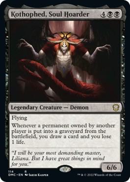 Kothophed, Soul Hoarder [Commander: Dominaria United] 114