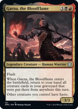 Garna, the Bloodflame [Commander: Dominaria United] 151