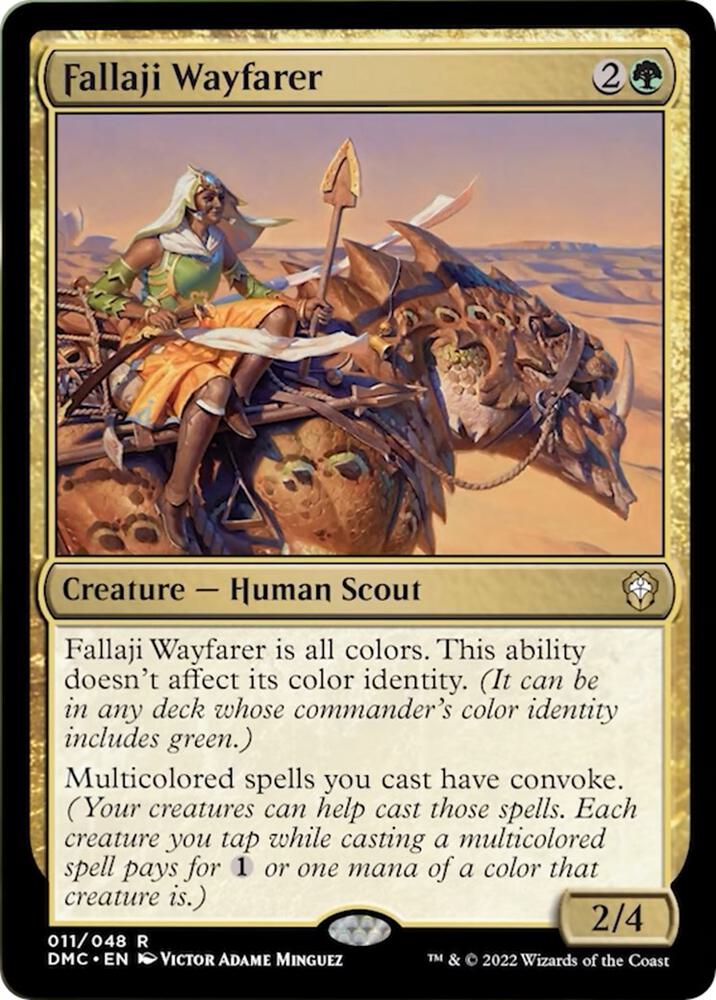 Fallaji Wayfarer [Commander: Dominaria United] 11