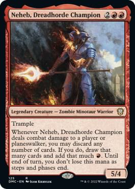 Neheb, Dreadhorde Champion [Commander: Dominaria United] 125