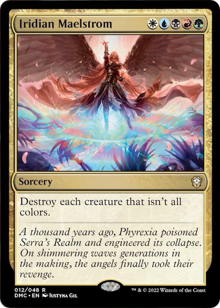 Iridian Maelstrom [Commander: Dominaria United] 12