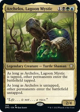 Archelos, Lagoon Mystic [Commander: Dominaria United] 140