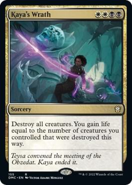 Kaya's Wrath [Commander: Dominaria United] 155