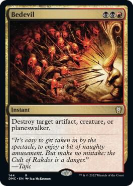 Bedevil [Commander: Dominaria United] 144