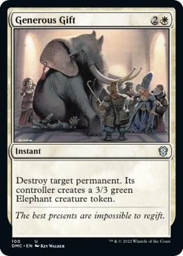 Generous Gift [Commander: Dominaria United] 100
