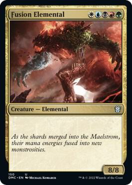 Fusion Elemental [Commander: Dominaria United] 150