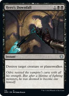 Hero's Downfall [Commander: Dominaria United] 112