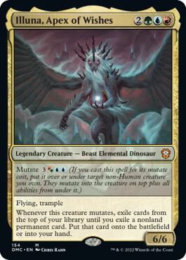 Illuna, Apex of Wishes [Commander: Dominaria United] 154