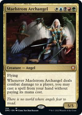 Maelstrom Archangel [Commander: Dominaria United] 158