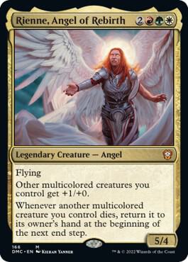Rienne, Angel of Rebirth [Commander: Dominaria United] 166
