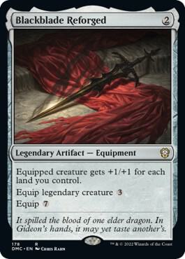 Blackblade Reforged [Commander: Dominaria United] 178