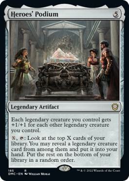 Heroes' Podium [Commander: Dominaria United] 185