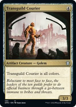 Transguild Courier [Commander: Dominaria United] 194