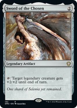 Sword of the Chosen [Commander: Dominaria United] 192