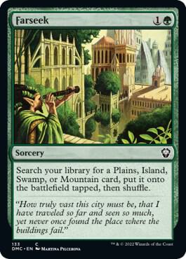 Farseek [Commander: Dominaria United] 133