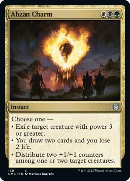 Abzan Charm [Commander: Dominaria United] 138