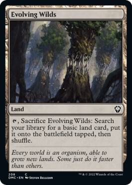 Evolving Wilds [Commander: Dominaria United] 208