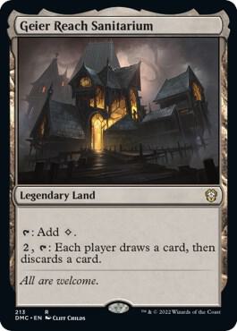 Geier Reach Sanitarium [Commander: Dominaria United] 213