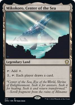 Mikokoro, Center of the Sea [Commander: Dominaria United] 217