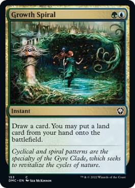 Growth Spiral [Commander: Dominaria United] 153