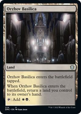 Orzhov Basilica [Commander: Dominaria United] 224