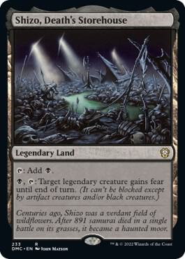 Shizo, Death's Storehouse [Commander: Dominaria United] 233