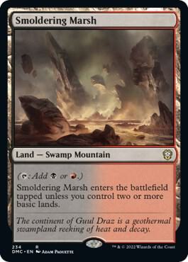 Smoldering Marsh [Commander: Dominaria United] 234