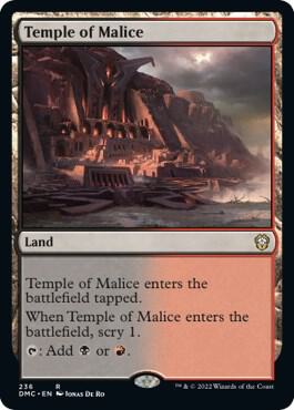 Temple of Malice [Commander: Dominaria United] 236