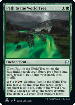 Path to the World Tree [Commander: Dominaria United] 136