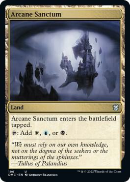Arcane Sanctum [Commander: Dominaria United] 196