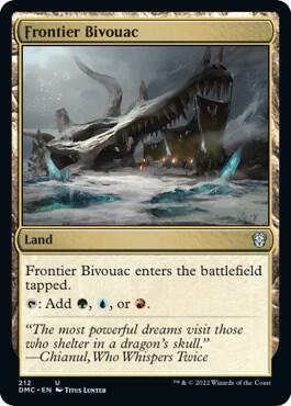 Frontier Bivouac [Commander: Dominaria United] 212