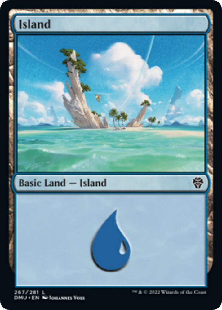 Island (267) [Dominaria United] 267