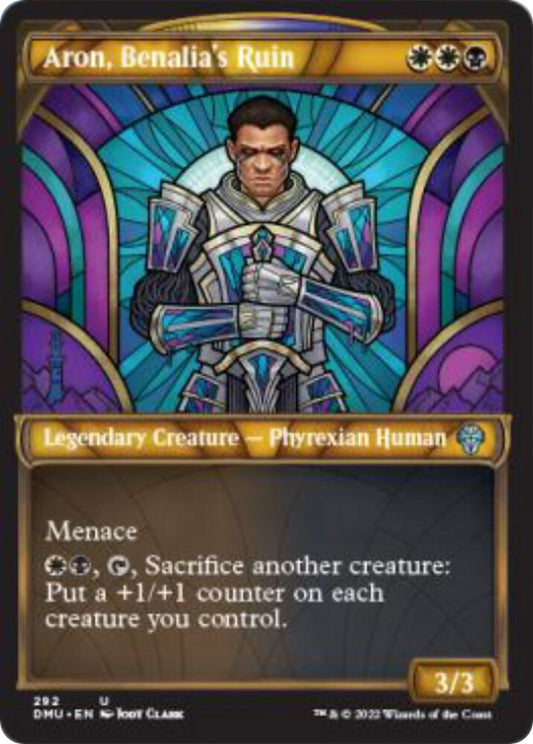 Aron, Benalia's Ruin (Showcase) [Dominaria United] 292