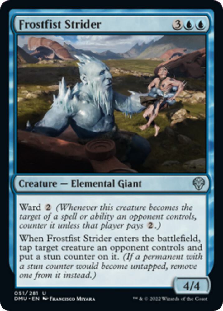 Frostfist Strider [Dominaria United] 51