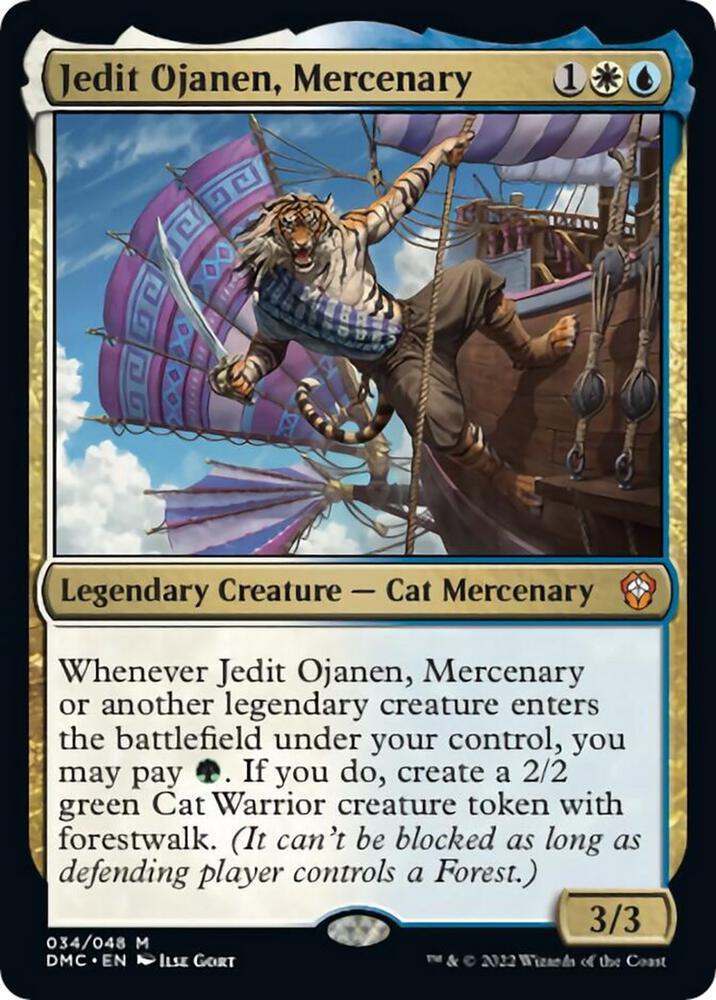 Jedit Ojanen, Mercenary [Commander: Dominaria United] 34