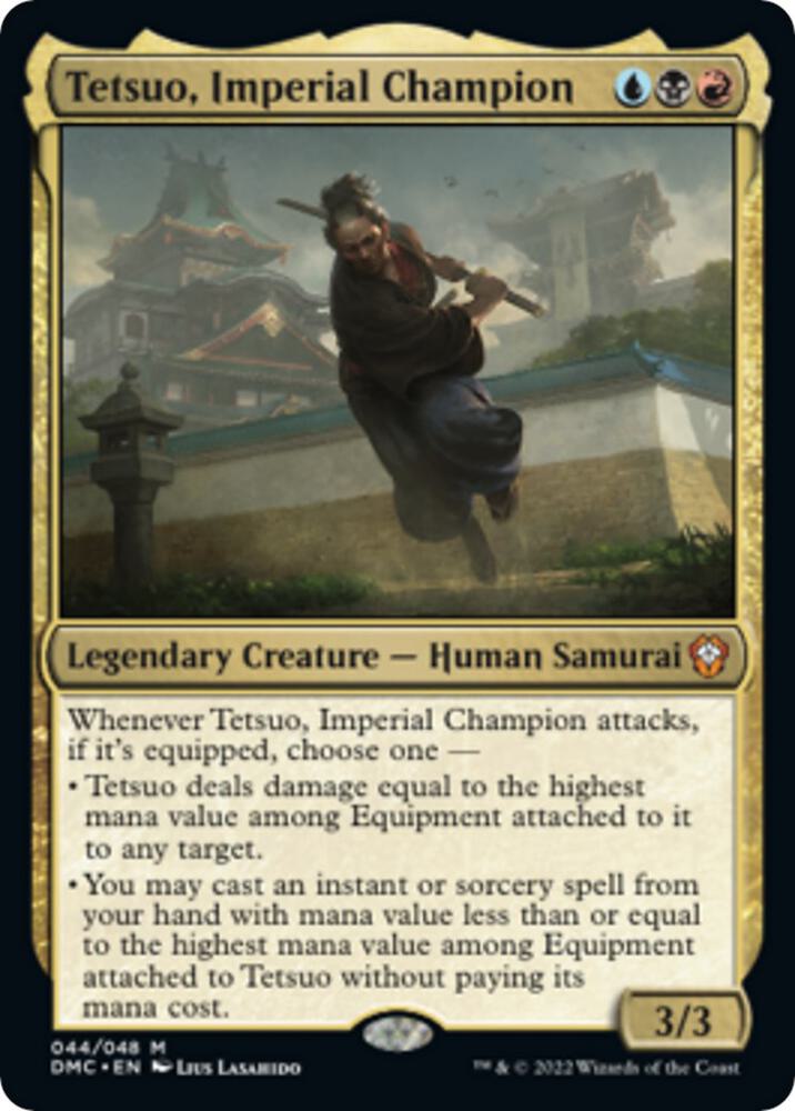 Tetsuo, Imperial Champion [Commander: Dominaria United] 44