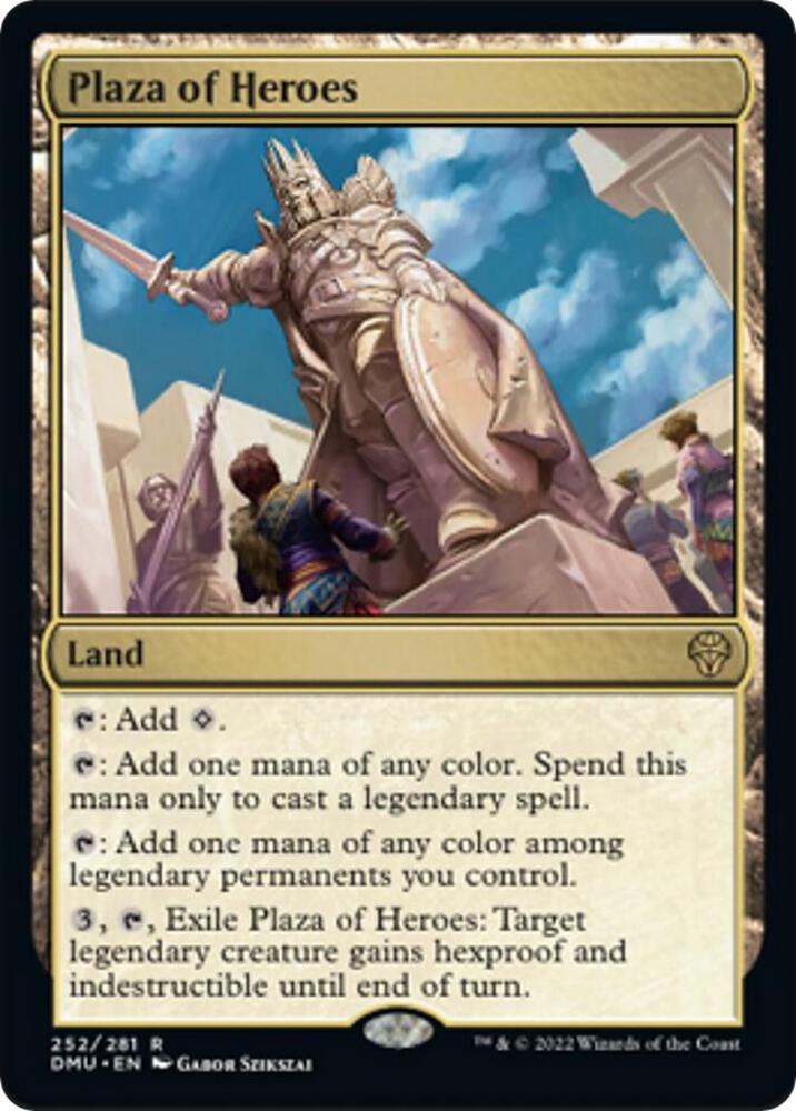 Plaza of Heroes [Dominaria United] 252
