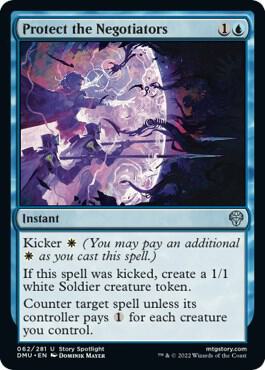 Protect the Negotiators [Dominaria United] 62