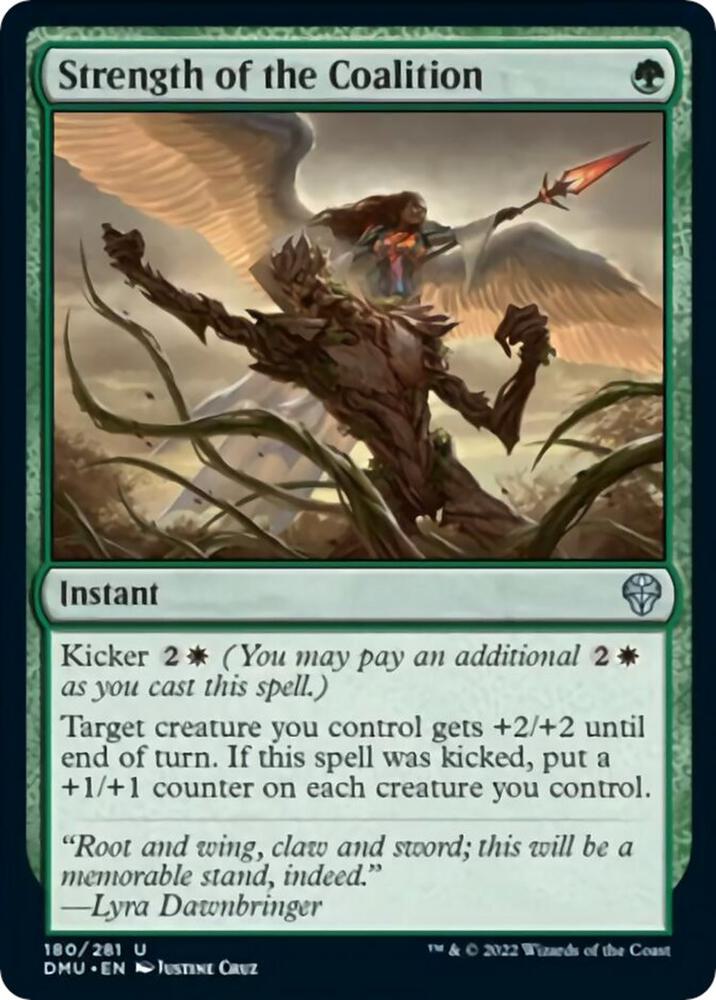 Strength of the Coalition [Dominaria United] 180