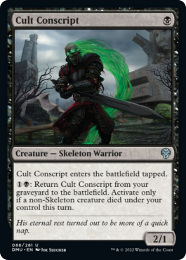 Cult Conscript [Dominaria United] 88