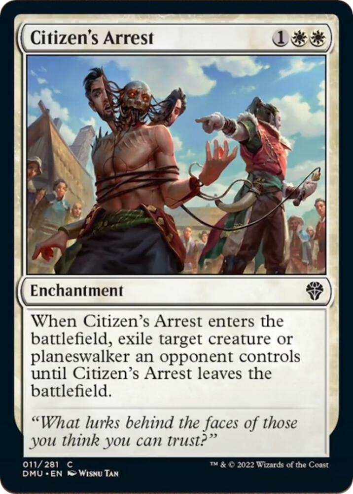 Citizen's Arrest [Dominaria United] 11